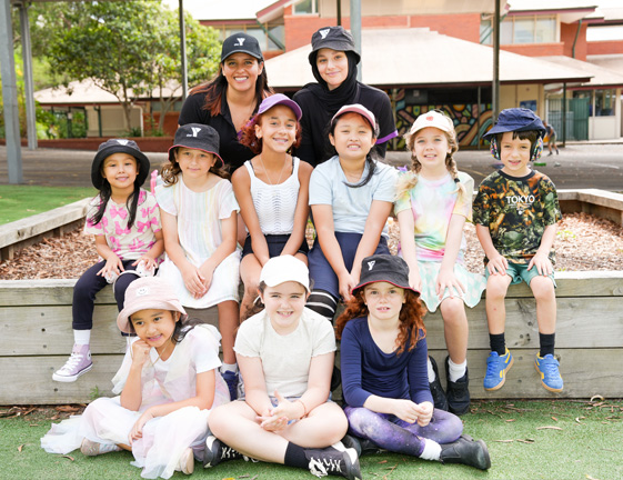 Children in classroom
